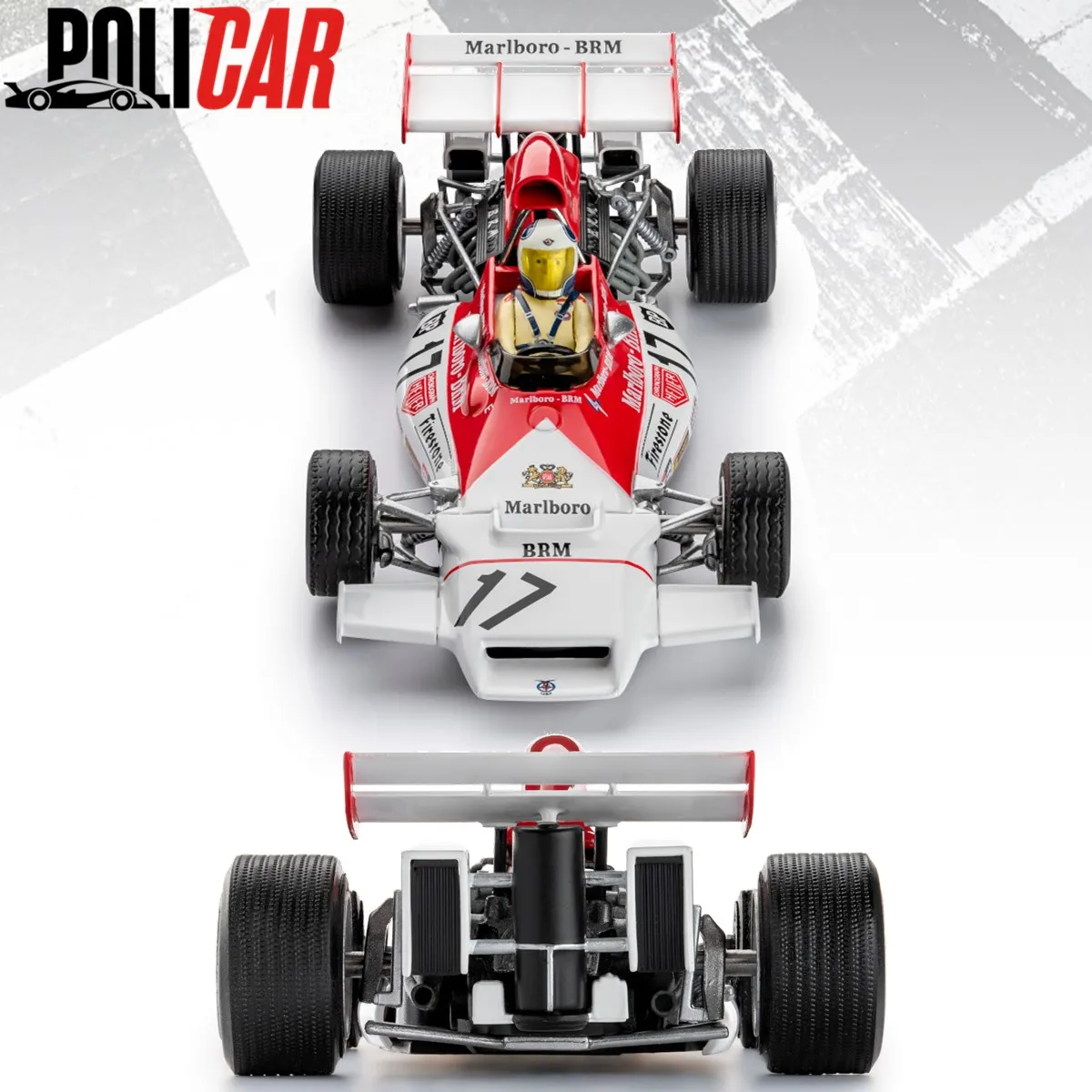 Polyar Автомобильный разъем polyar 1:32 CAR08b BRM P160 - #17 1-й GP 1972 ...