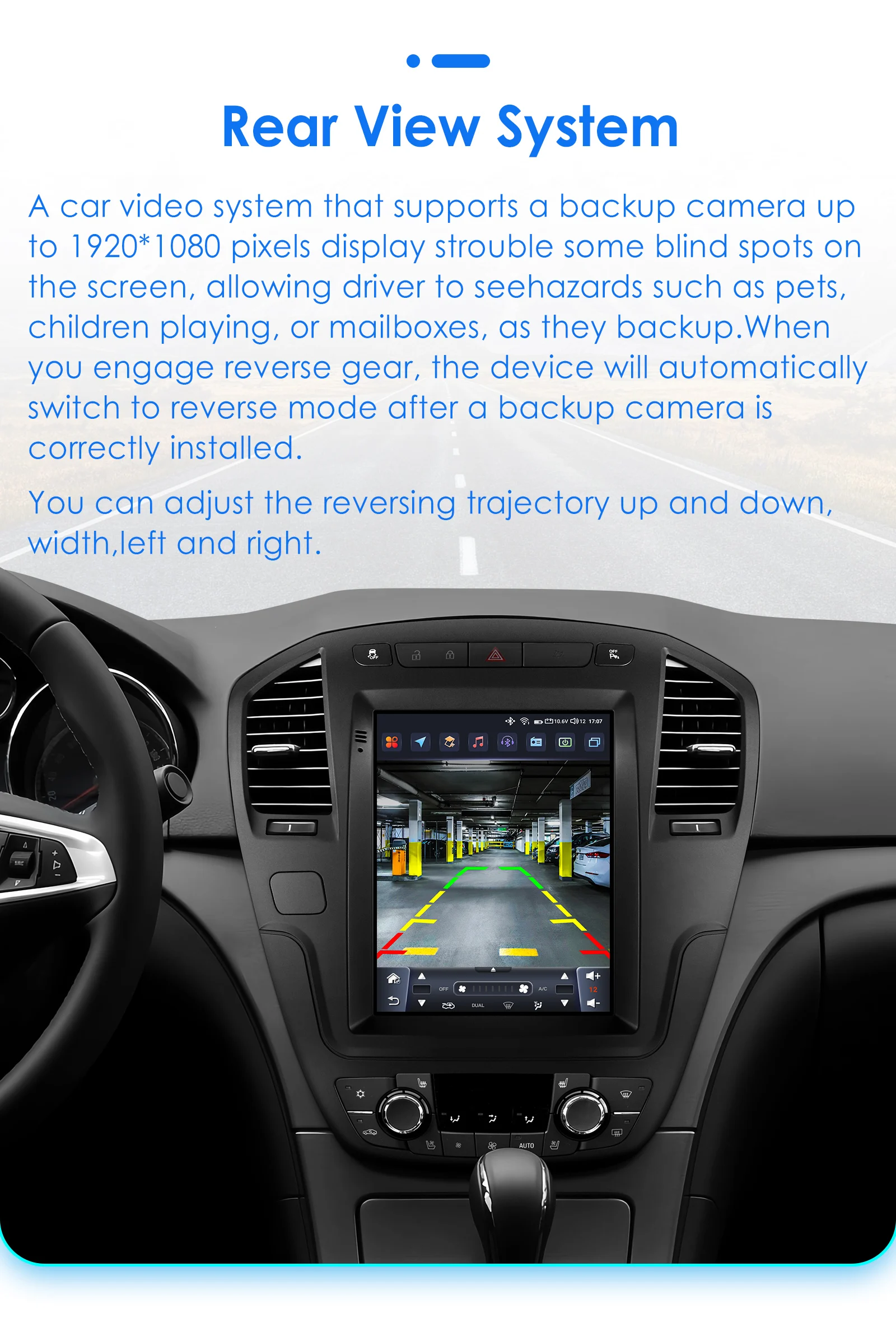 9,7 Zoll 2 DIN Android 13 Auto-Multimedia-Stereo für Opel Insignia Buick Regal 2009–2013 Autoradio Vertikaler Bildschirm Carplay 7862 – Detail 34