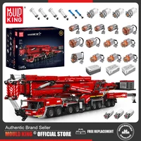 Mould King 17007/17008 Technical Car Toys Motorized LTM 11200 Crane Truck Building Block Assembly Model Brick Kid Christmas Gift 1
