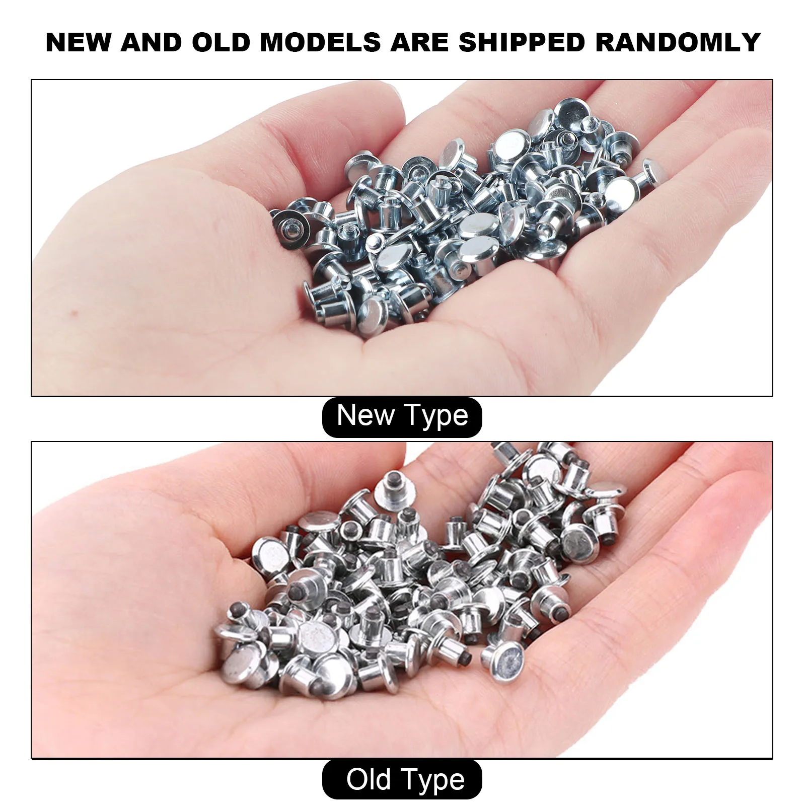 6.5mm/0.26" Wheel Tyre Stud Screws Snow Tire Spikes 100pcs for Bike Motorcycle ATV Shoes wheel tyre studs