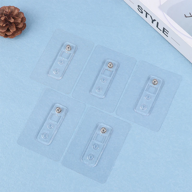 5PCS No-punch Screw Sticker Strong Non-marking Hangers Nail-free Hooks Sticky Hooks Load-bearing Screws No-punch Screw Sticker 2