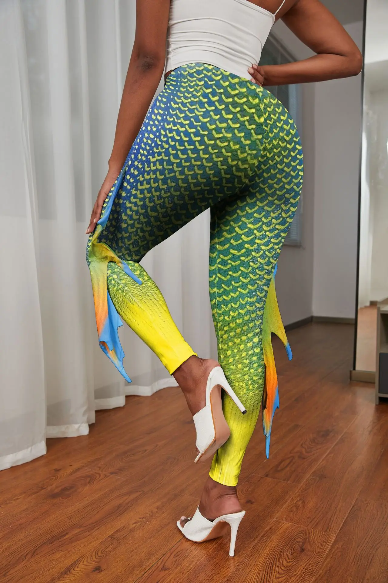 Mermaid Scales Yoga Leggings — 1923 Main Street: Casual Clothing Inspired  by the Magic