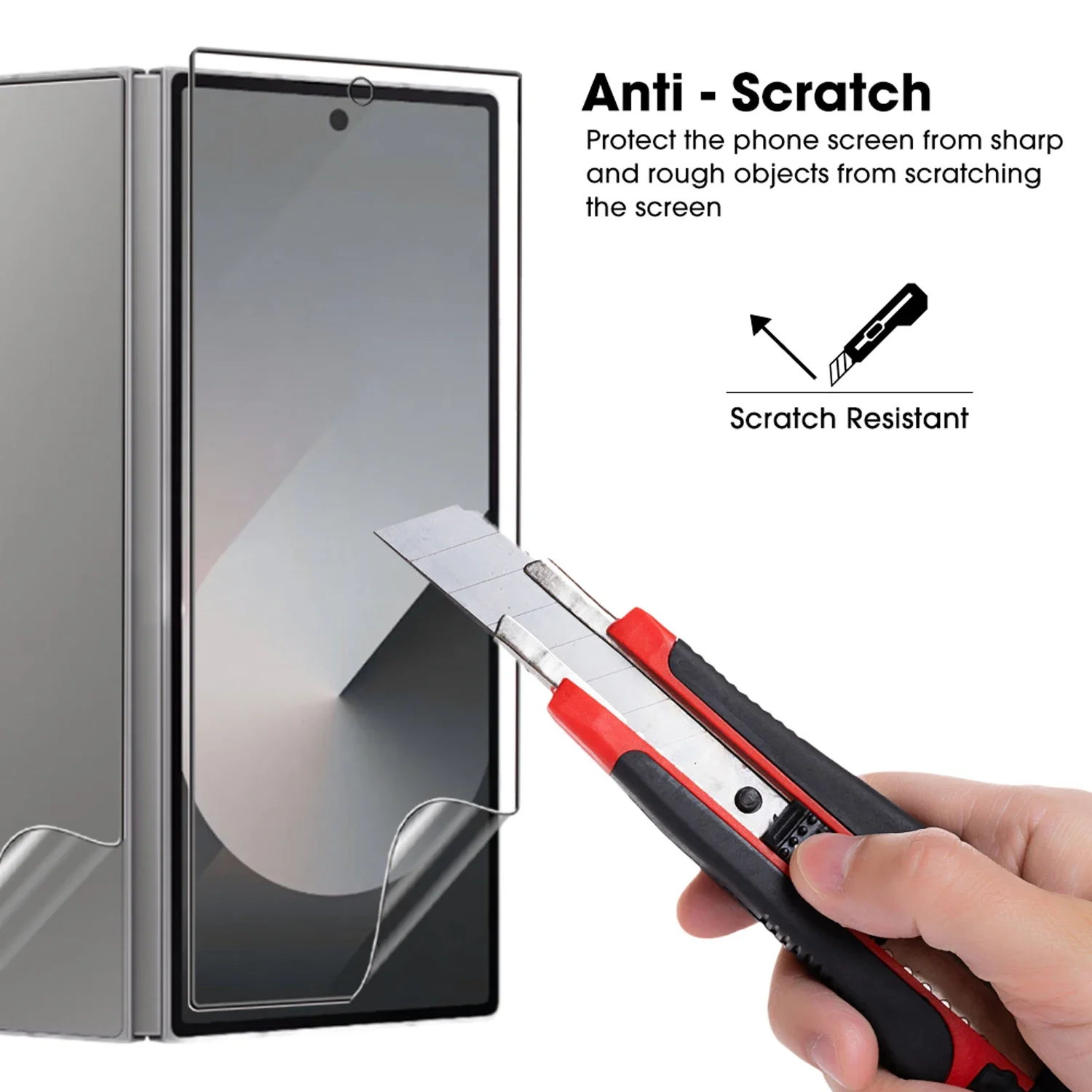 Hydrogel Film Hinge Protective Soft Anti-Scratch Screen Protector