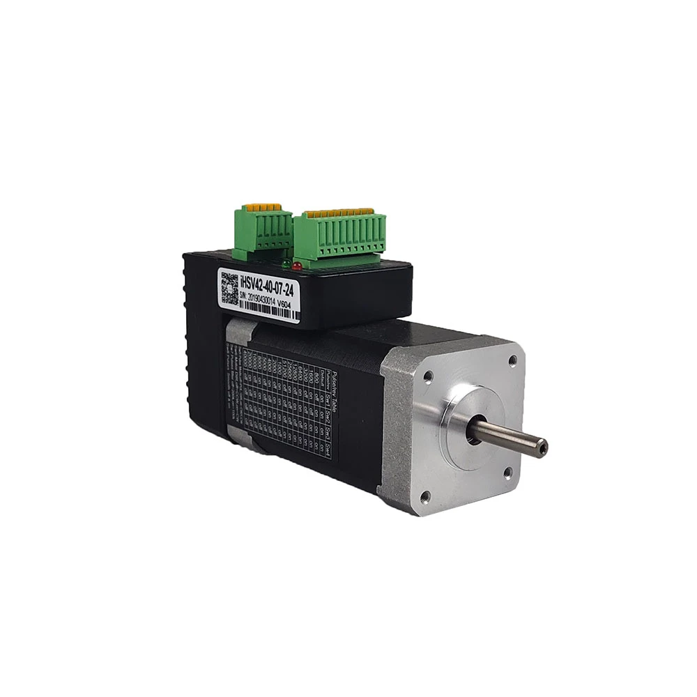 IHSV42-40-07-24 Servo Motor NEMA17 / 42 JMC Integrated Servo Motor Driver + Motor Integrated 78W 0.185NM 24VDC