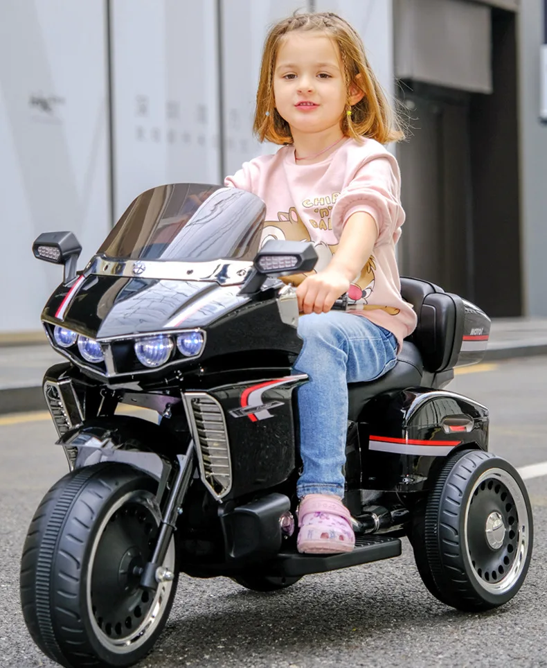 New Multi-Function Kids Electric 3 Wheel Bike Motorcycle Charging Kids 14 Undefined