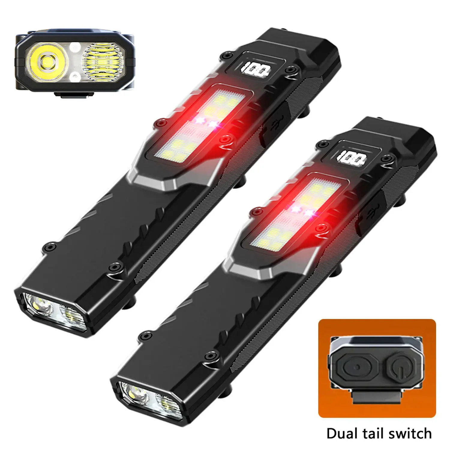Pocket Flashlight 400 Lumens Dual Light Sources Mini Flashlight With Rgb I.29240914 - View #5