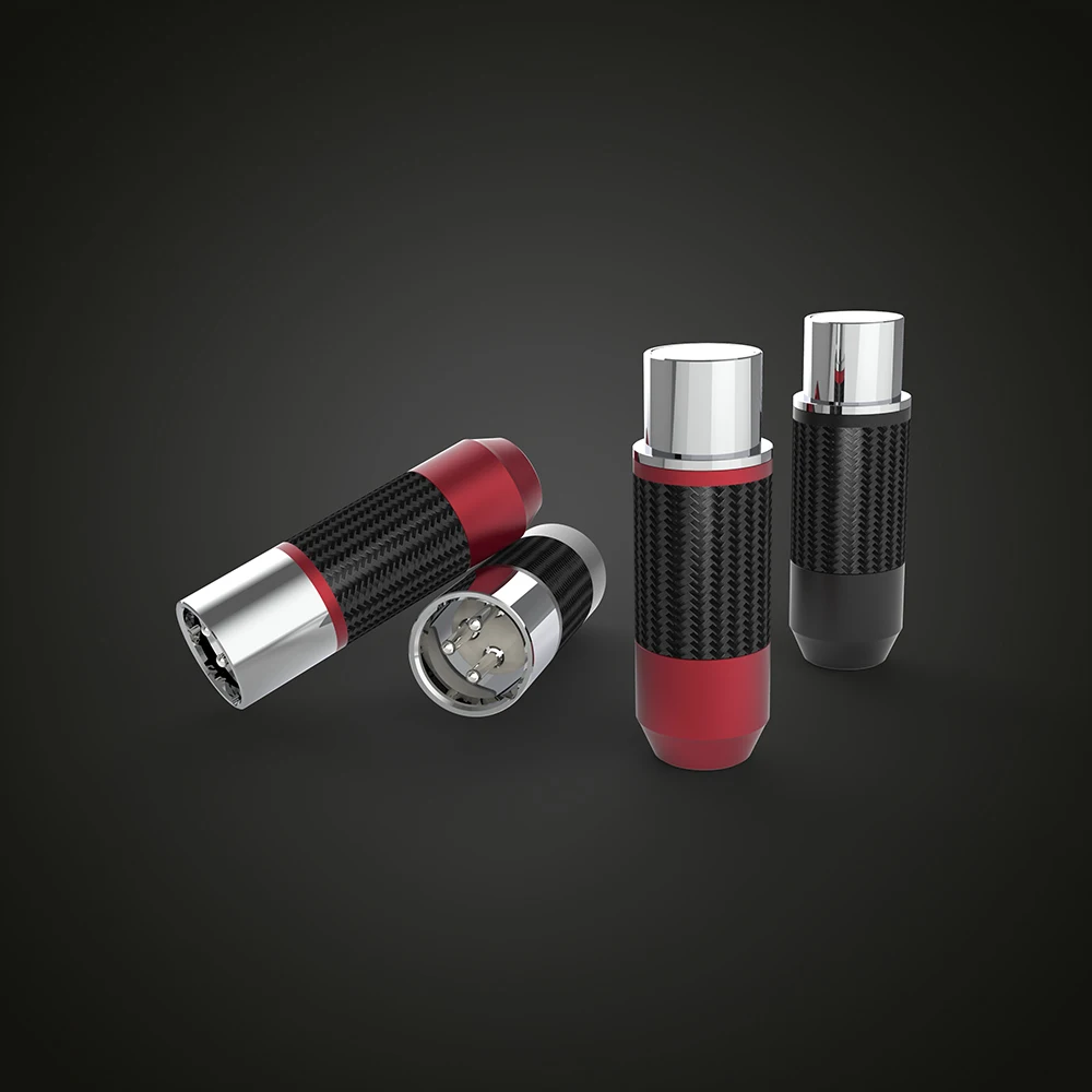 Viborg Pura Prata Xlr Plug Conector Jack Equilíbrio de Prata Pura Hifi Cabo Mic Áudio Xm203ag Xf203ag - Image 6