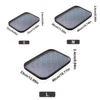 Bamboo Crystal Tray - Bathroom Decor Organizer for Counter - Modern Home Decor Organization Set for Soap Dispenser Candle 2