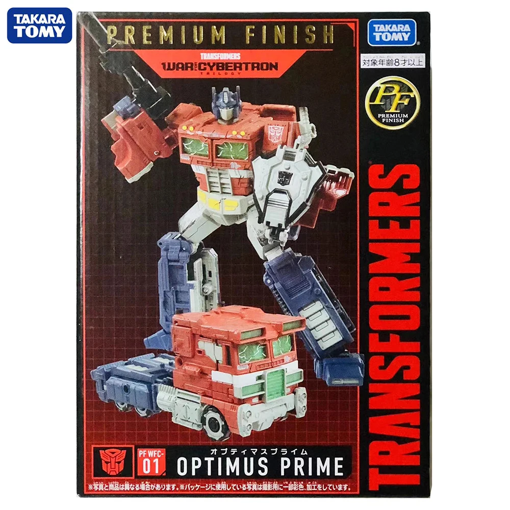 

[In Stock] TAKARA TOMY PF WFC-01 Transformers Premium Finish Optimus Prime Excellent Anime Action Figure Collectible Model Toys