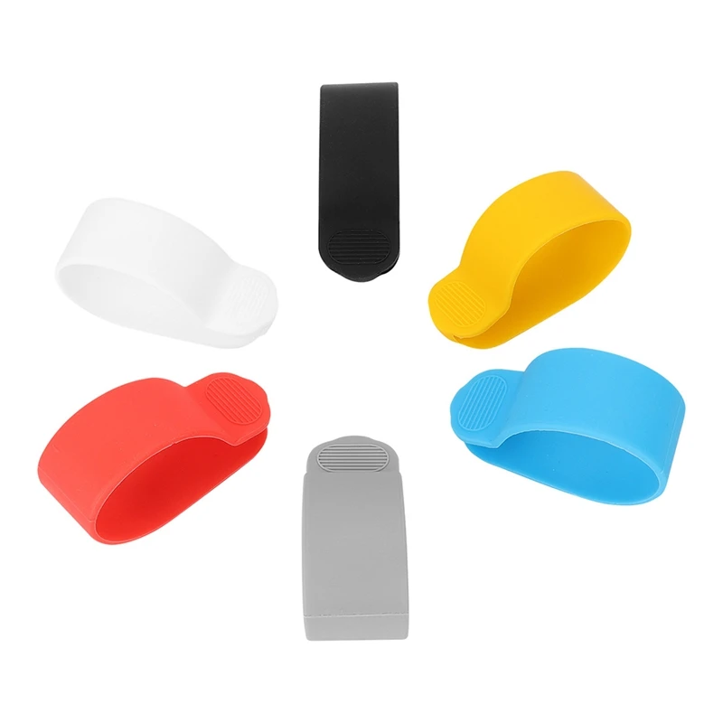 

6PC Electric Scooter Accelerator Protective Cover For Ninebot Multi Color E-Scooter Thumb Throttle Silicone Sleeve Cover