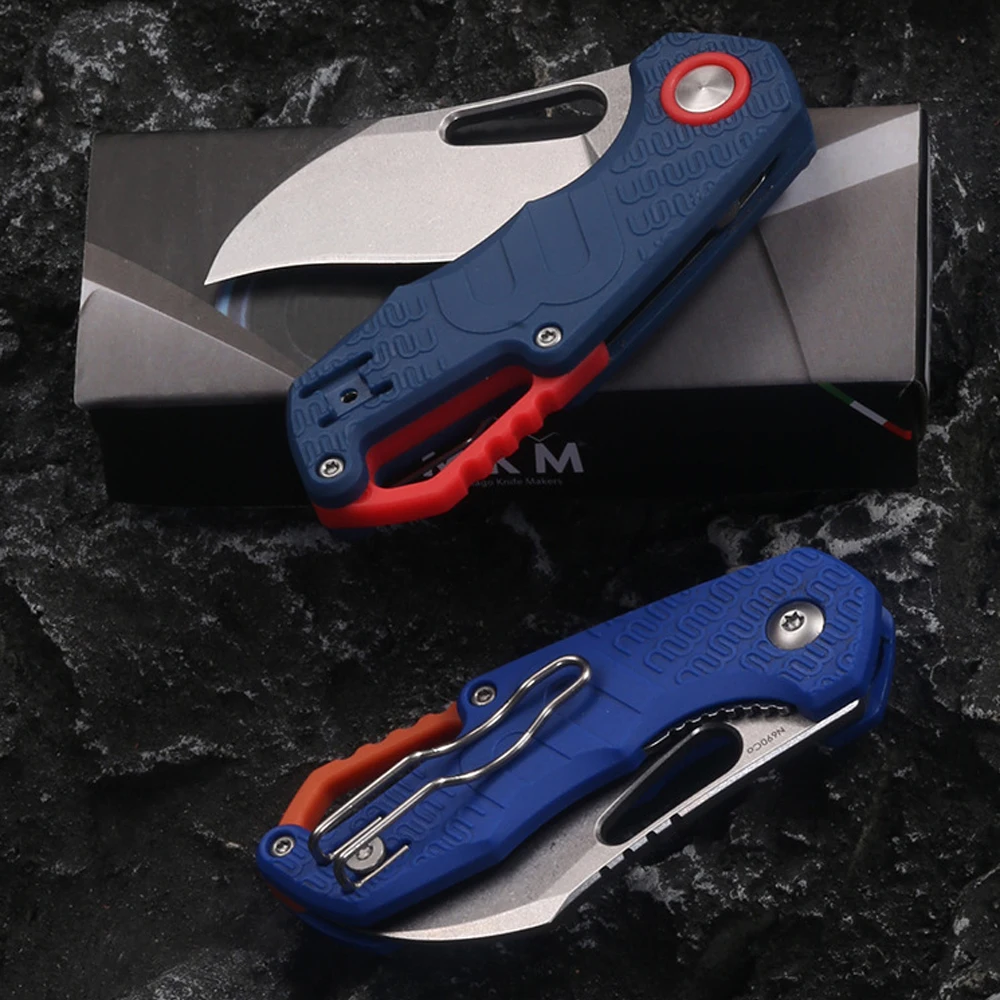 Folding Knife Stainless Steel N690Co Pocket Knife With Clip For Self Defense Outdoor Hunting & Tactical Knives EDC Folding Camp Survival Knife