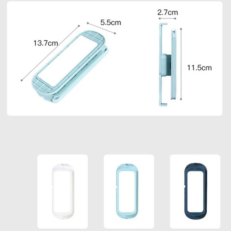 1 Pcs Socket Retainer Wall-Mounted Sticker Punch-Free Plug Fixer Self-Adhesive Fixer Cable Wire Organizer Seamless Power Strip H