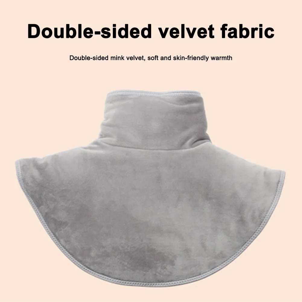 Electric Heating Shoulder Neck Pad Massager USB Cervical Brace Wrap Hot Compress Cervical Shawl Warmer for Neck and Shoulders