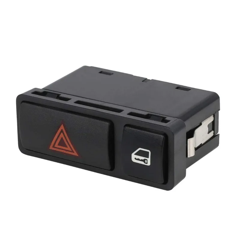 

HIIVU Hazard Warning Light Door Central Locking Switch for BMW E46 E53 E85 325 X5 1999-2008