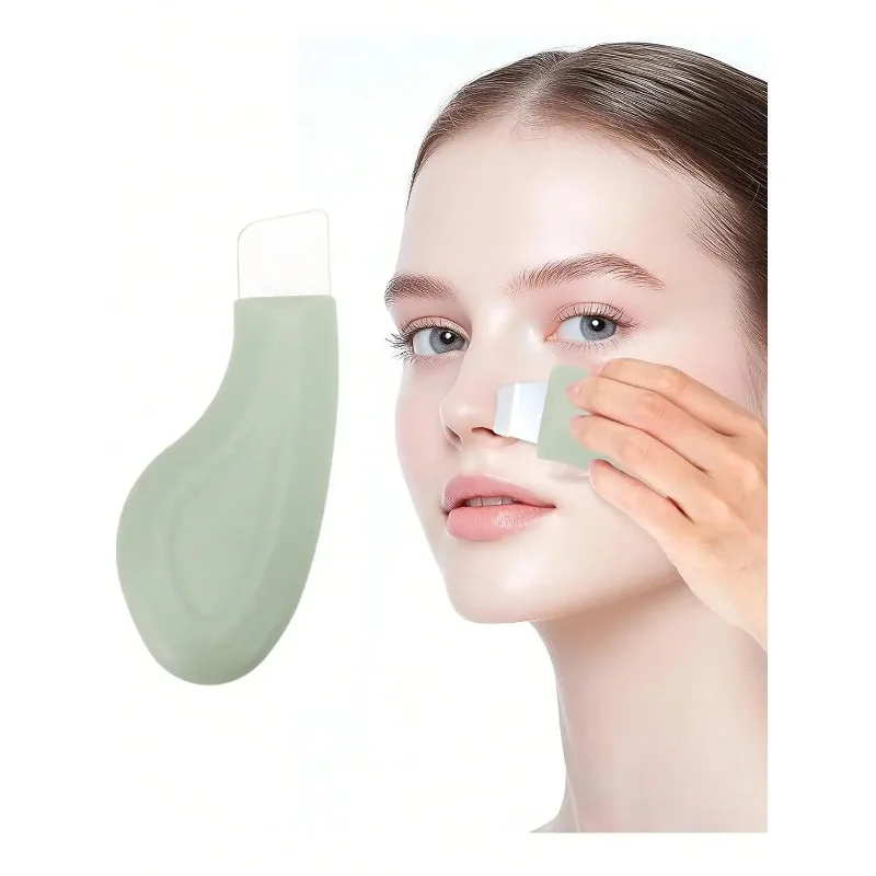 1pc nose blackhead remover tool gentle facial pore cleanser silicone facial scraper skin scrub scraper skin care tools