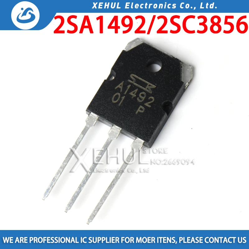 2pcs-lot-1pair-New-2SA1492-2SC3856-A1492-C3856-New-2SC3856-2SA1492 ...