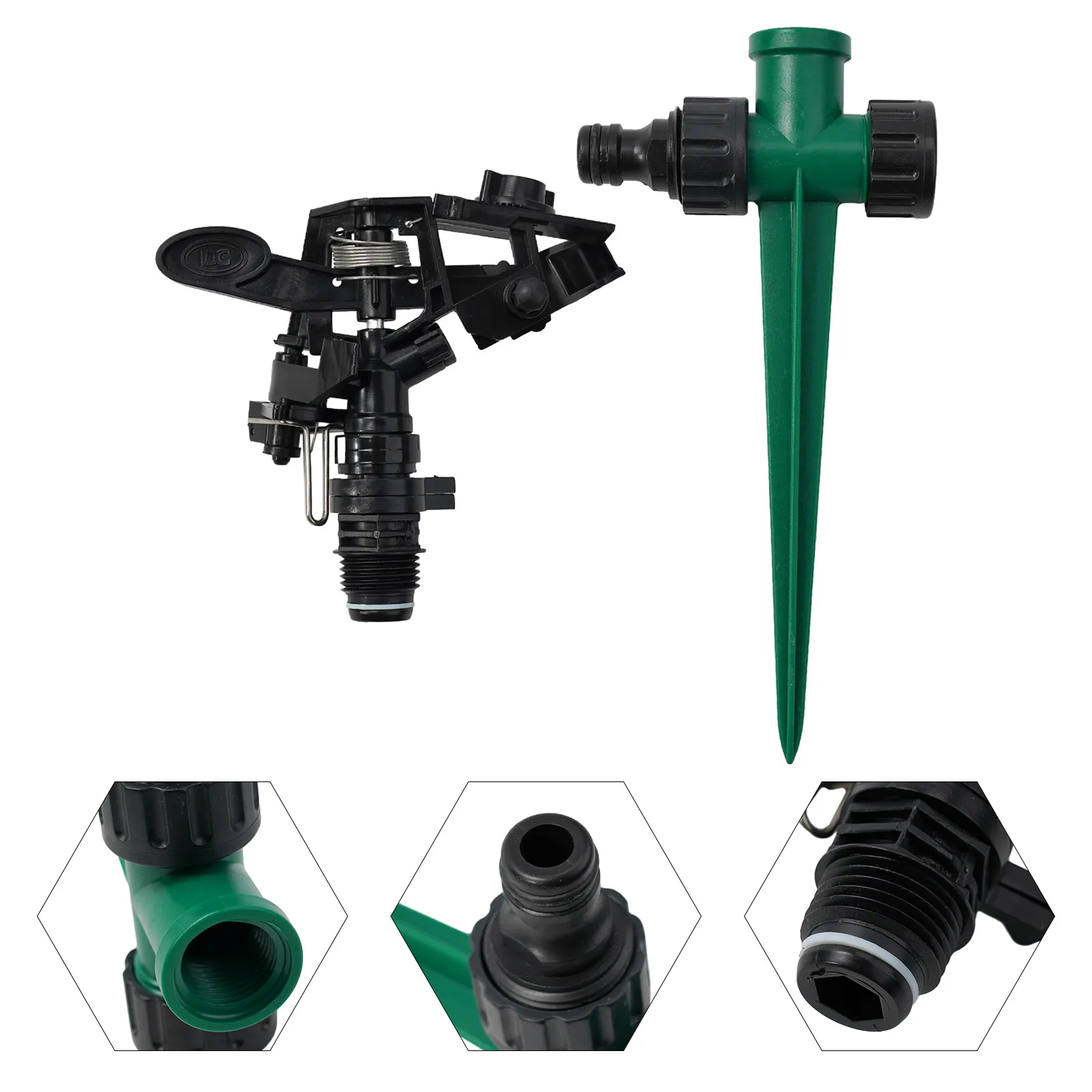 

Durable and Efficient Lawn Sprinkler System Kit with 360° Rotation for Wide Spray Diameter and Easy Installation