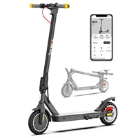 Trottinette électrique 5TH WHEEL, pneus pleins de 8,5 pouces, puissance de pointe de 500 W, vitesse de 25 km/h, autonomie de 32-35 km, clignotants, 36V 7,5AH 1