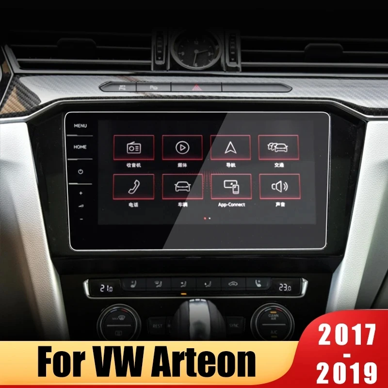

For VW Allspace Rline 2021 2022 Arteon 2017-2021 Car GPS Navigation Screen Protector Film Sticker Accessories