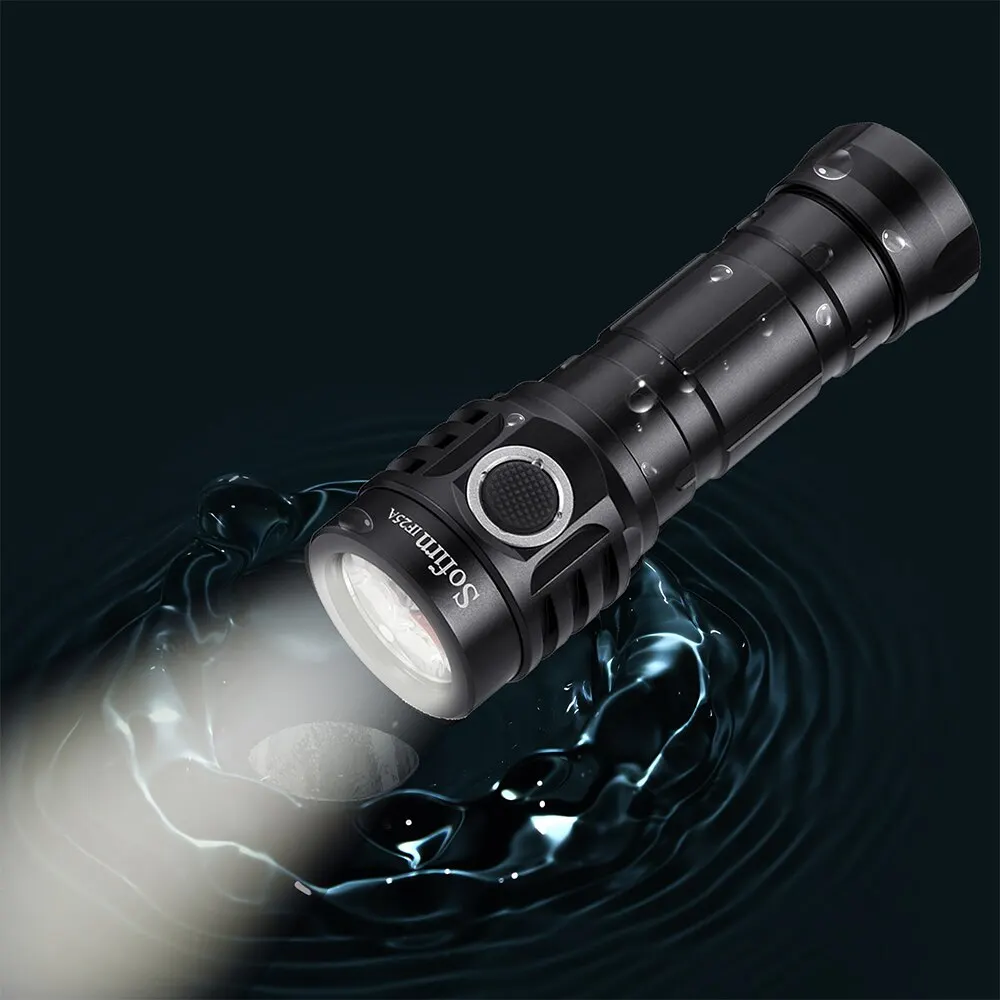Sofirn IF25A BLF Anduril Powerful USB C Rechargeable LED Flashlight 21700 Lamp 4000lm 4*SST20 Torch led flashlight,led flashlights