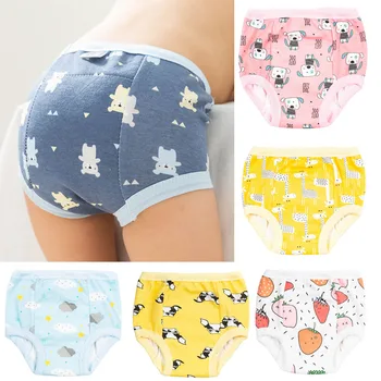 6 strati Baby Elinfant 2 dimensioni Pannolini per il nuoto Pannolini ecologici assorbenti Riutilizzabili Mutandine da allenamento Happy Flauto Neonato