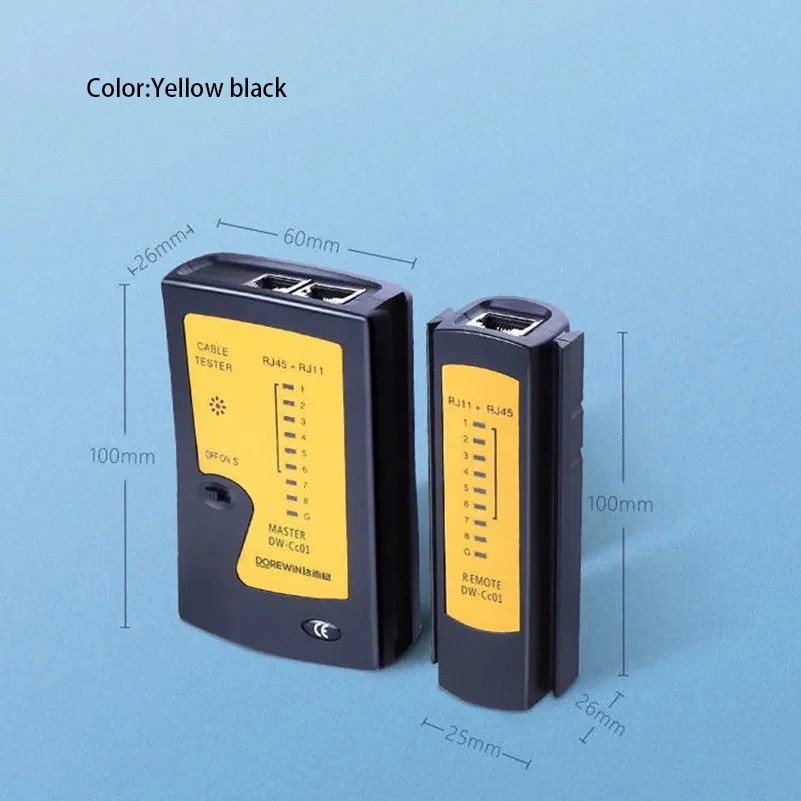 Advanced LAN Cable Continuity Tester for Twisted Pair Connections