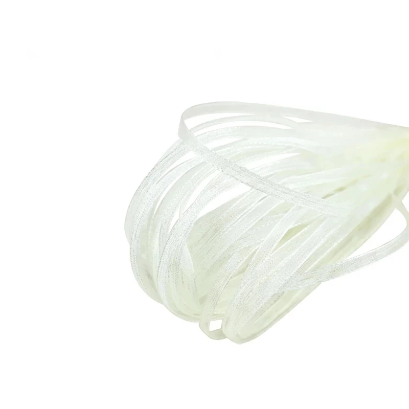 (40 meters/lot) 1/8''(3mm) Organza Ribbons Wholesale Gift Wedding Christmas Decoration Wrapping ribbons Handmade DIY