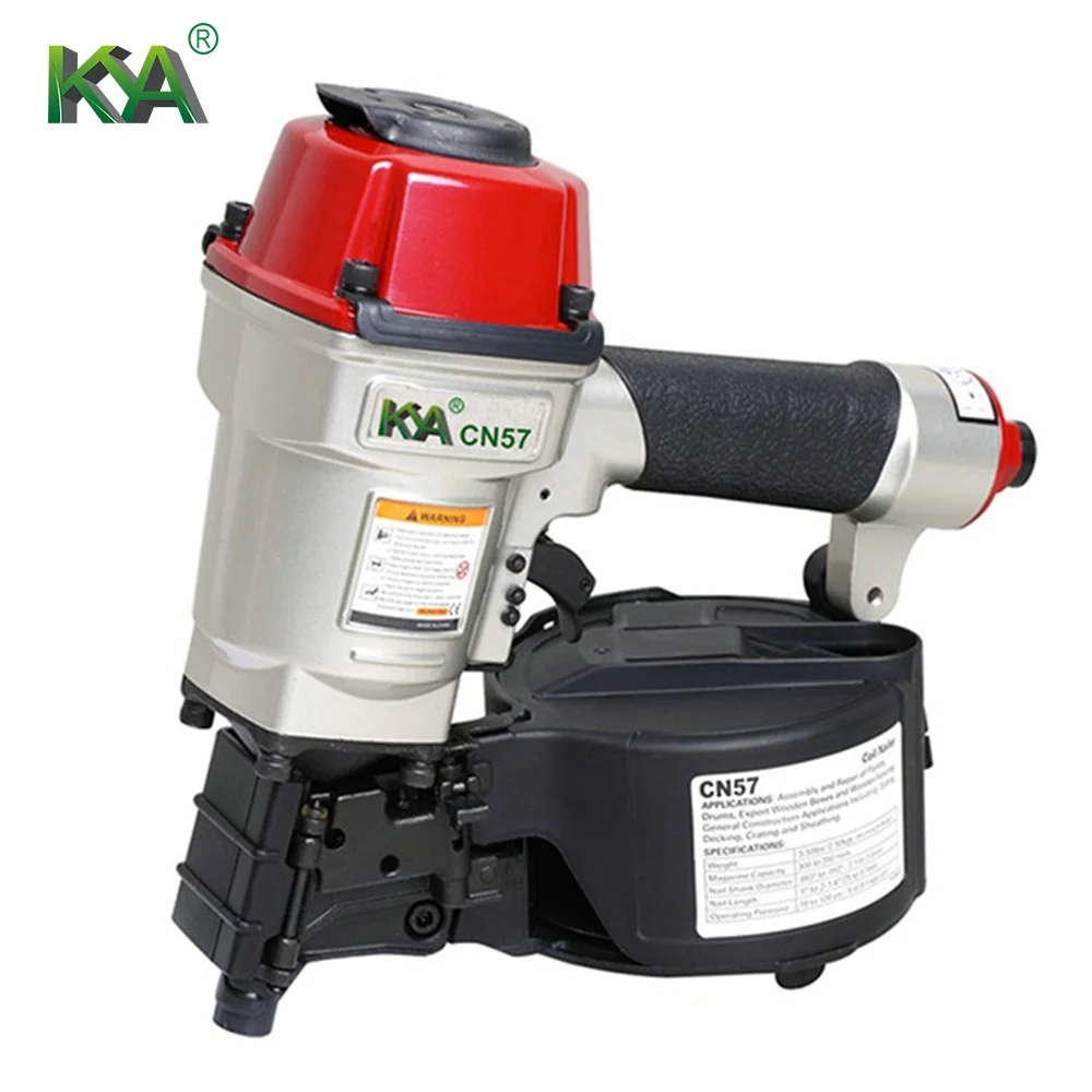 

Pneumatic Coil Nailer CN57 nail gun for wood pallets