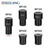 biological microscope lens wide-angle lens monocular part WF5X WF10X WF16X WF20X WF25X OSEELANG microscope accessories eyepiece 1