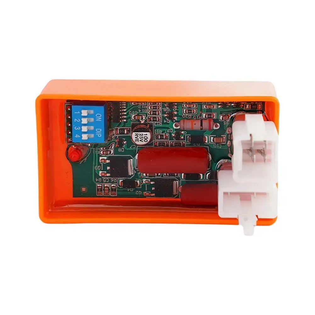 Ignition CDI Box Motorcycle 6 Pin AC With DIP Switch Speed Limit 4000-12000 For FT150 RX150 ML125 Racing