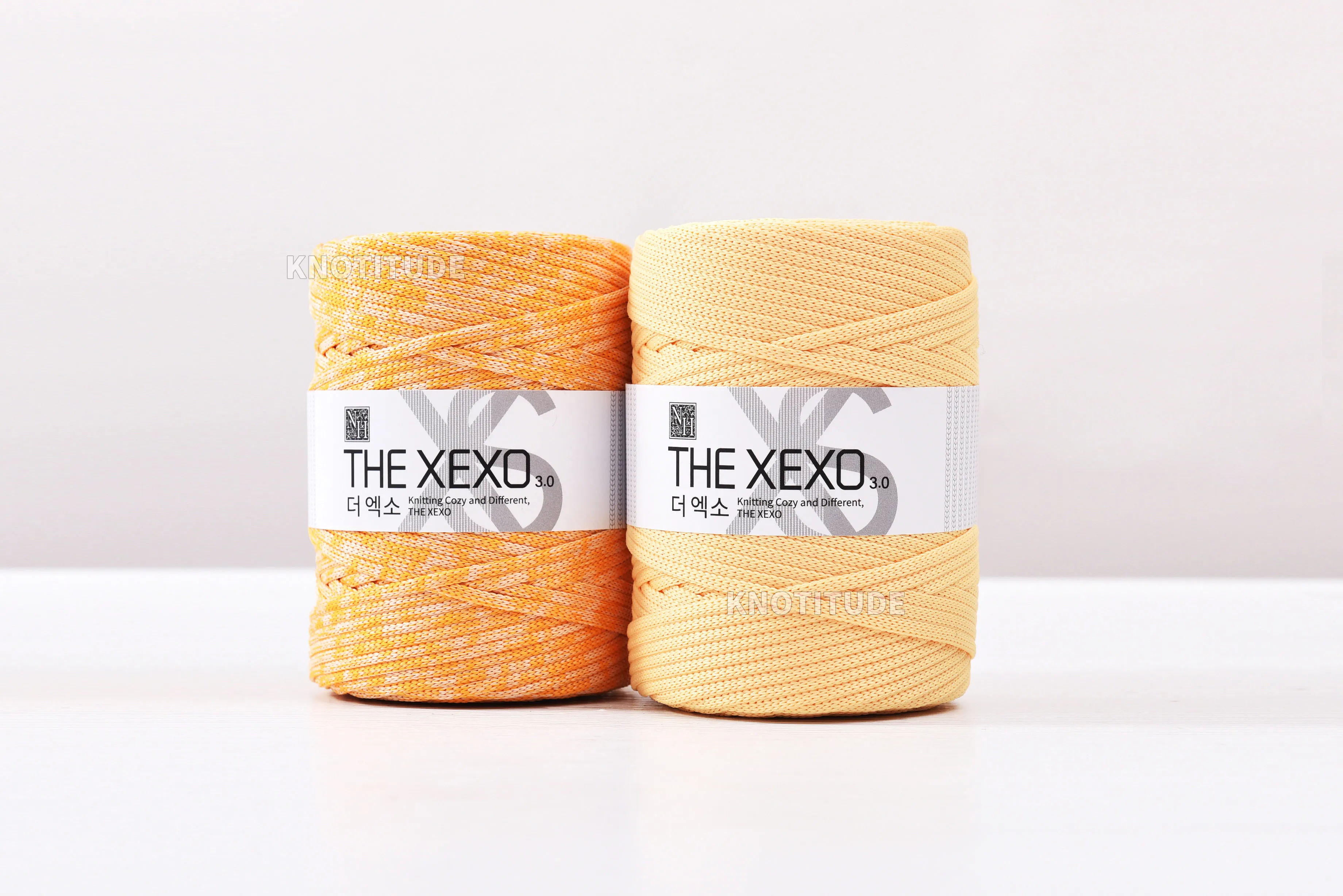 XEXO 3mm Soft Polyester Knitting yarn 165g  100yards 3