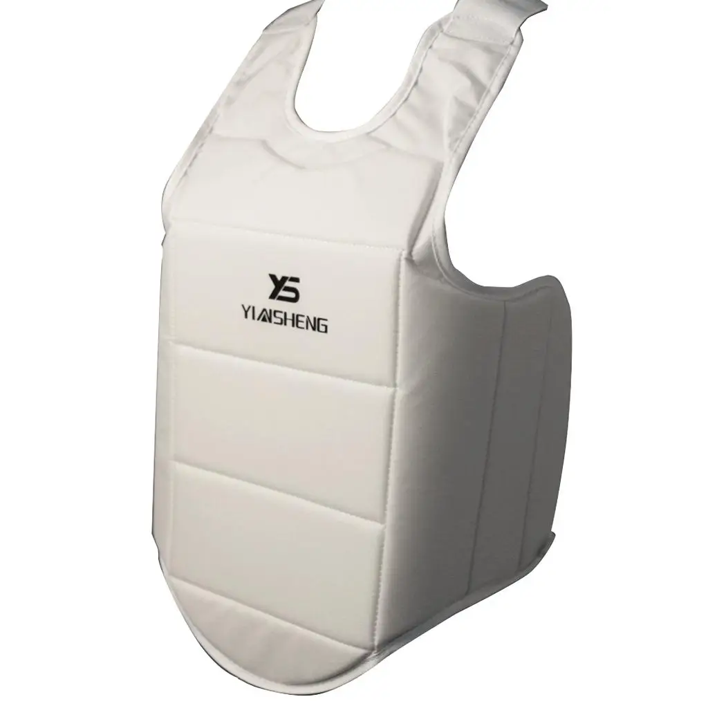 Men Women Karate Chest Guard Taekwondo MMA Martial Art Chest Body Protector