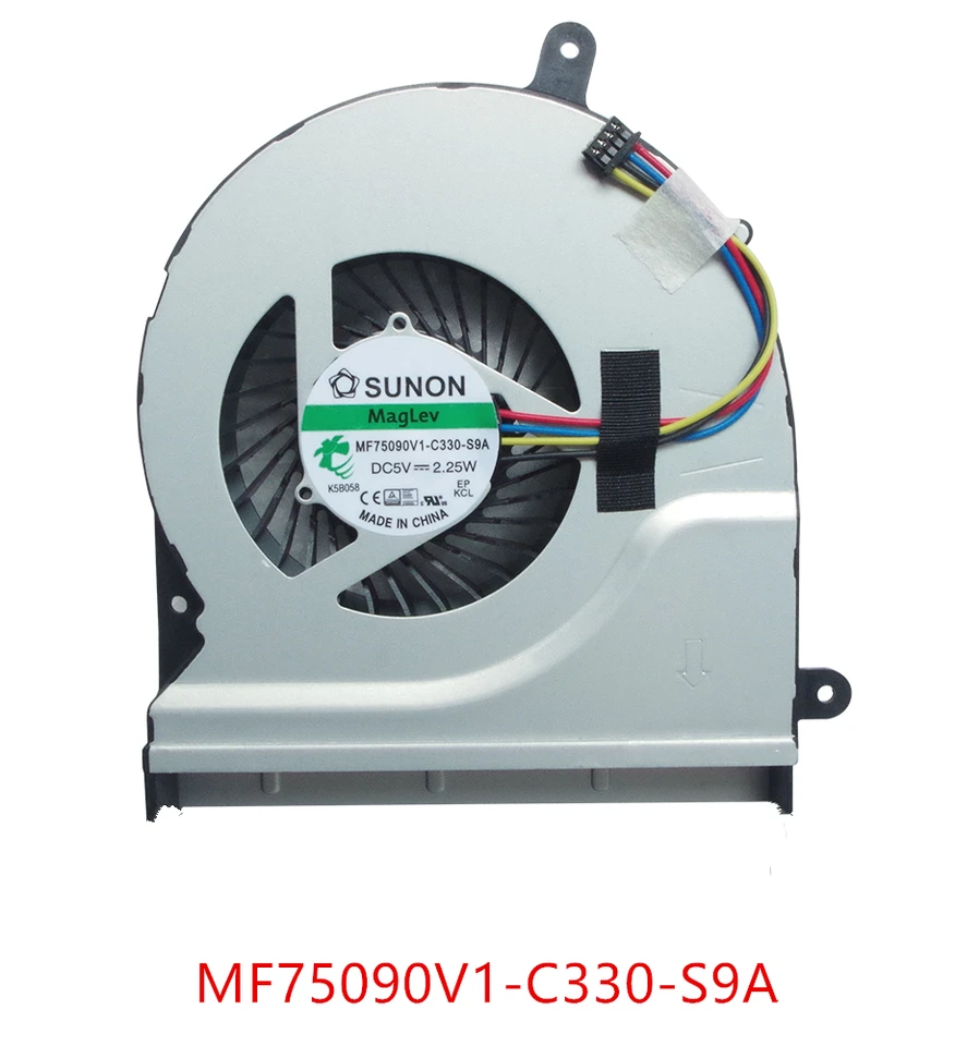 Ventilateur CPU Compatible Pour PC Portable ASUS G551 / N551 / GL551 / G58 Séries - Pièce De Rechange Pour Refroidissement