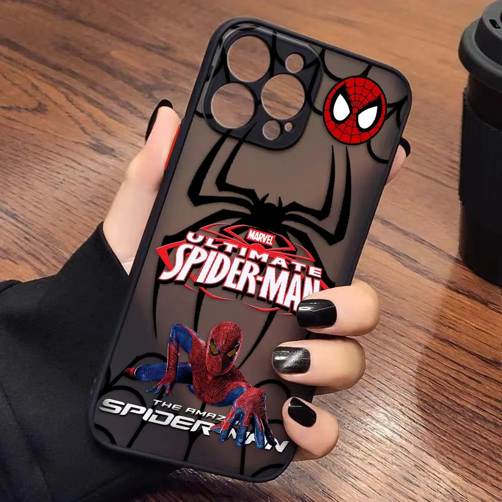 thumbnail image 1 of Funda para iPhone Apple 14 13 11 12 MINI Pro XS Max XR X 7 8 SE 2022 2020 6 6S Plus Funda Capa Shell COOL Marvel'S Spider-Man, 1 of 5