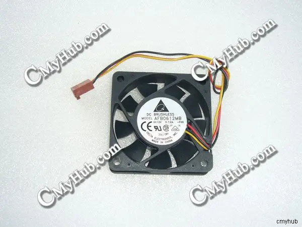 

Для DELTA AFB0612MB F00 DC12V 0.12A 6015 6CM 60MM 60x60x15MM 3pin охлаждающий вентилятор AFB0612MB-F00 AFB0612MB F00