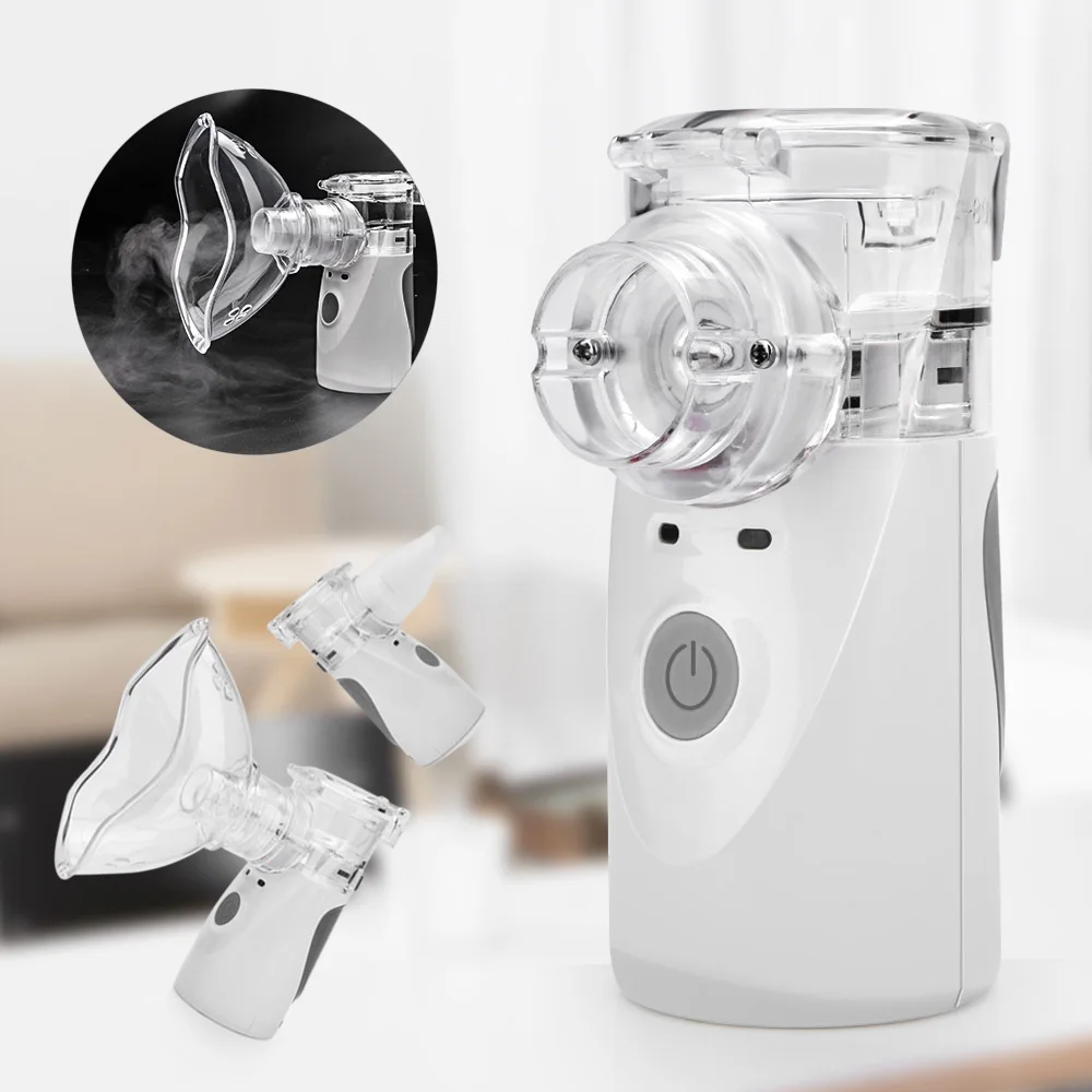Ultrasonic Nebulizer Portable Home nhalers Nebulizer Mist Discharge Asthma Inhaler Mini Automizer Humidifier Adults Health Care