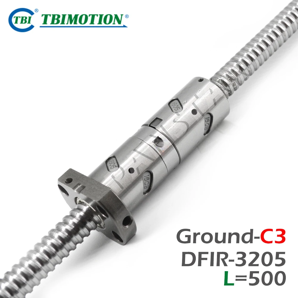 

TBI Motion DFI3205 C3 Ground Ball Screw OFU DFU Double Nut High Precision Flange High Load-carrying Capacity CNC Parts Panstar