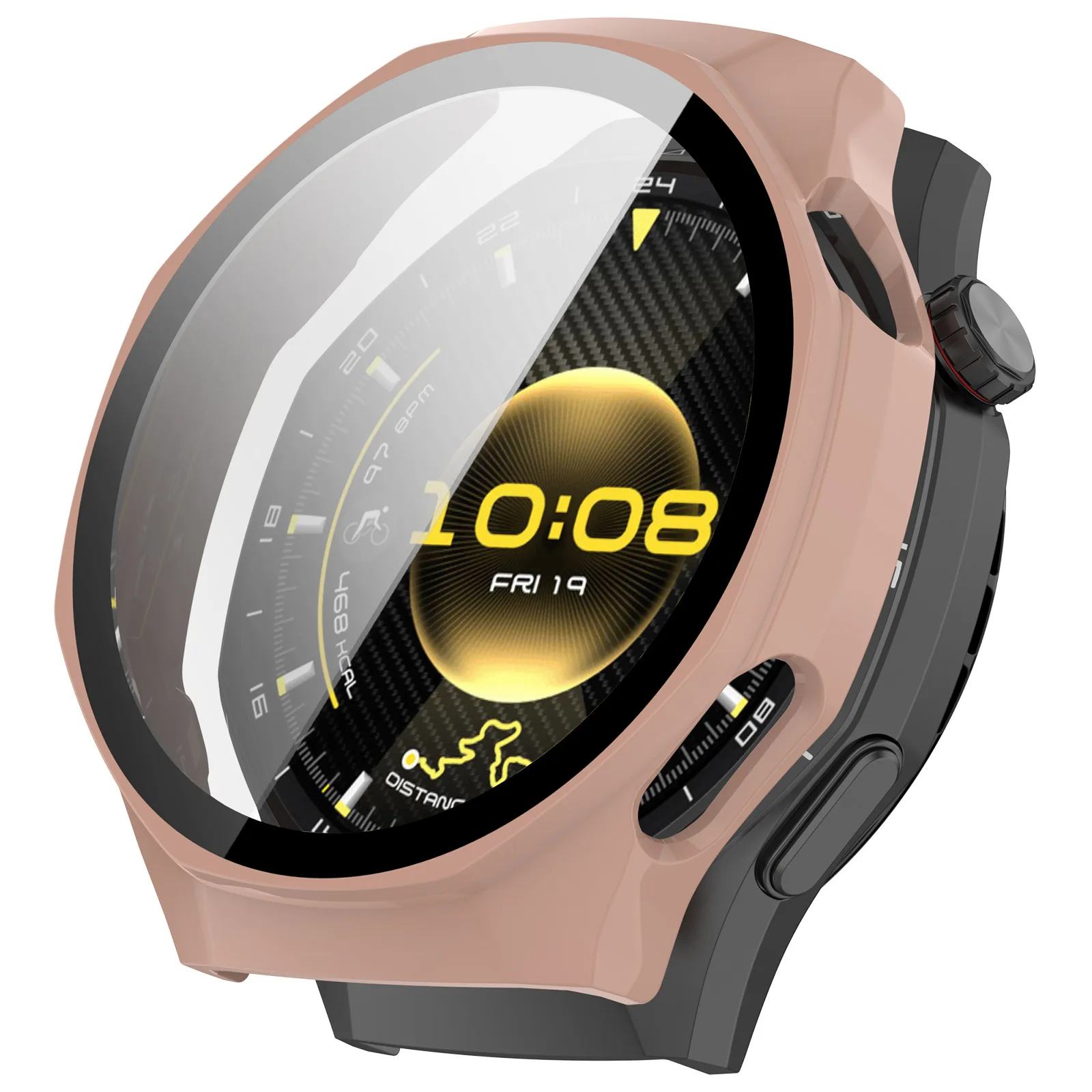 Premium Hard Shell Watch Case with Tempered Glass Protector