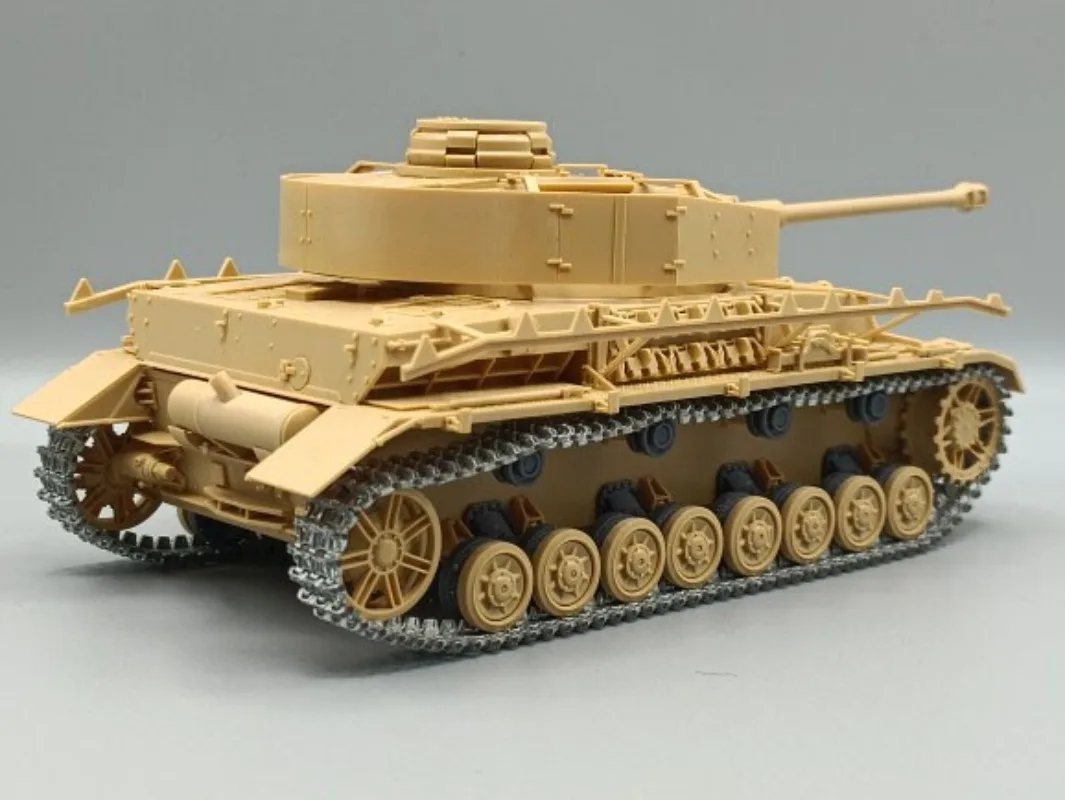 1/35 제2차 세계대전 독일군 팬저 III/IV 후기형 금속 트랙 핀 포함 아연 합금 세트