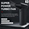 X3 130000RPM Turbofan High Power Jet Fan Air Duster Brushless Motor Variable Speed Dust Blower Cleaning Tool Handheld Air Blower 1