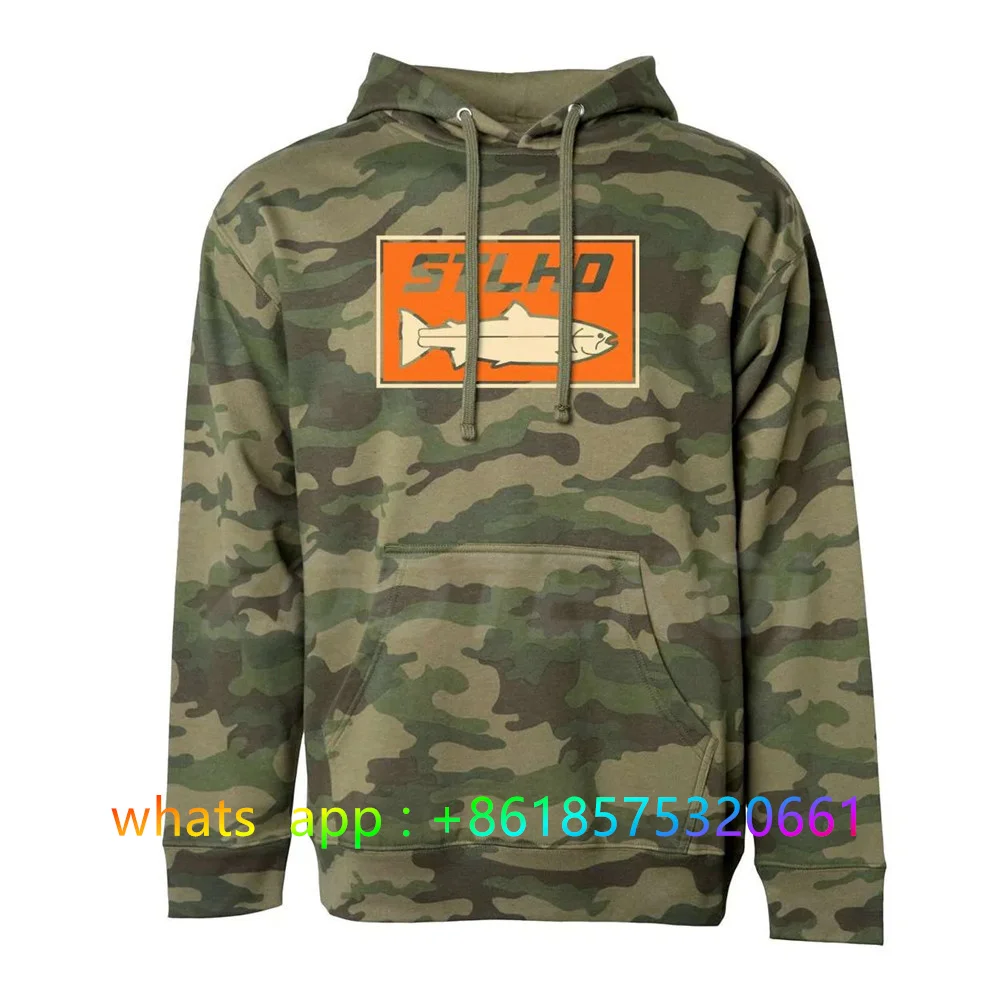 Men Long Sleeve Performance Fishing Clothing Sweatshirt Winter Thermal Fleece Coats Fishing Hoodie With Pocket Comfort Jacket