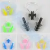 Soft Swimming Earplugs Nose Clip Case Protective Prevent Water Protection Ear Plug Waterproof Soft Silicone Swim Dive Supplies 4