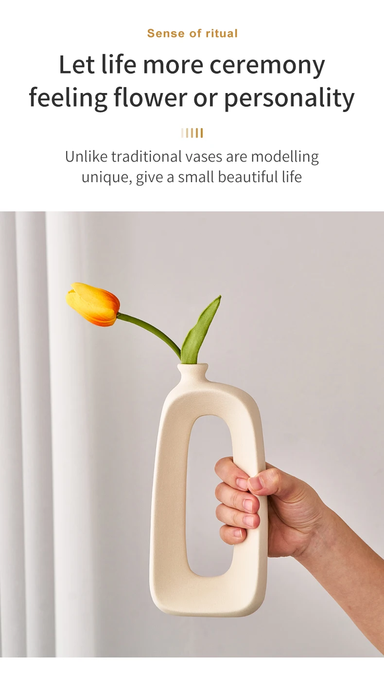 Morandi Abstract Aesthetic Vase