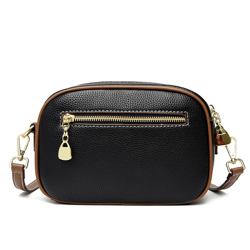 Women's Small Square Bag Fashion Leather Single Shoulder Crossbody 2024 summer new designer casual girls camera bag