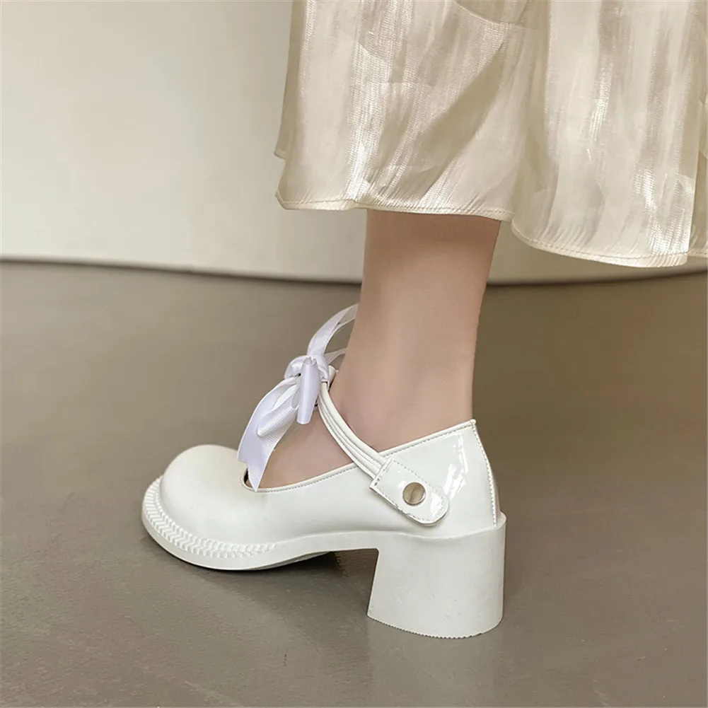 Женские туфли-лодочки LLUUMIU на массивном каблуке, весенние туфли ...