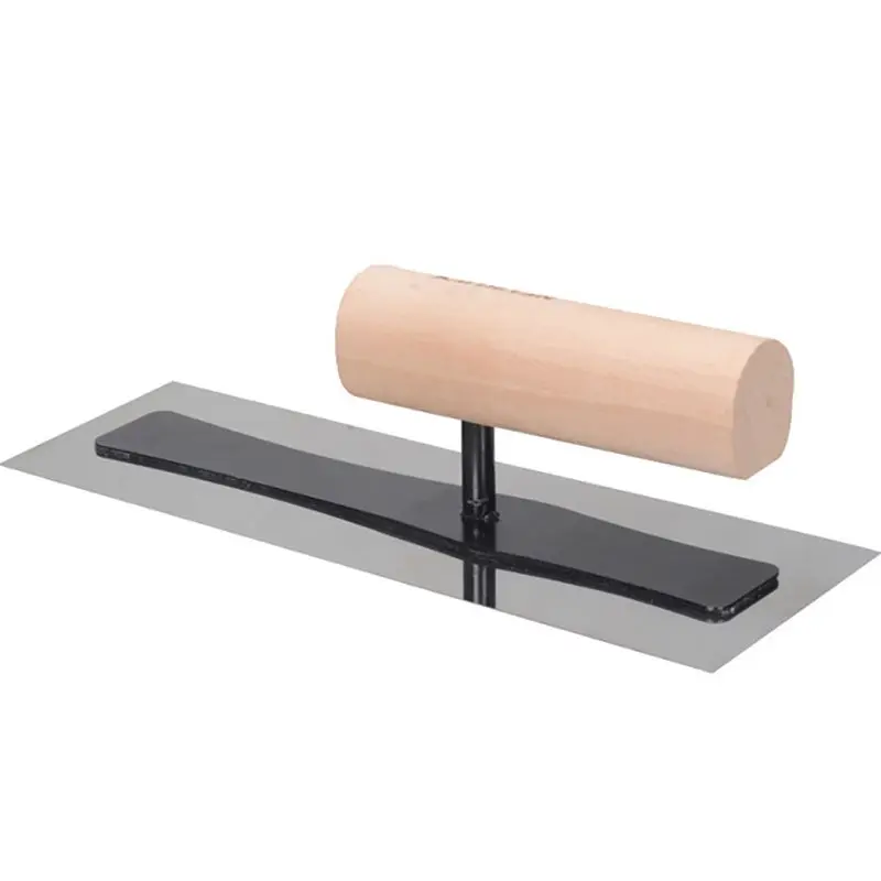 240mm Construction Concrete Plastering Trowel Stainless Steel Plaster Trowel for Tile Floor Wall Cement Mud