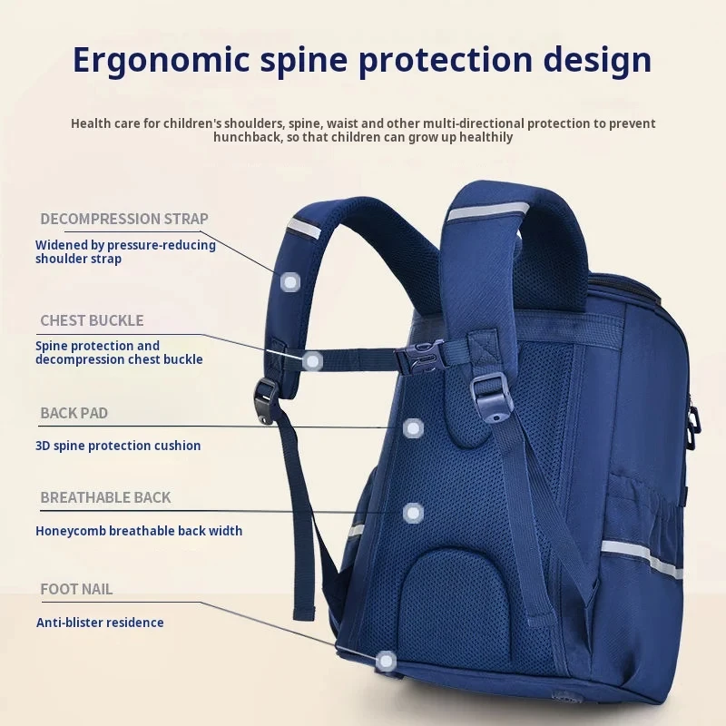 School Bags Oxford Backpacks Waterproof Rucksack Business Bag Casual Travel Backpack Senior High School Student Schoolbag