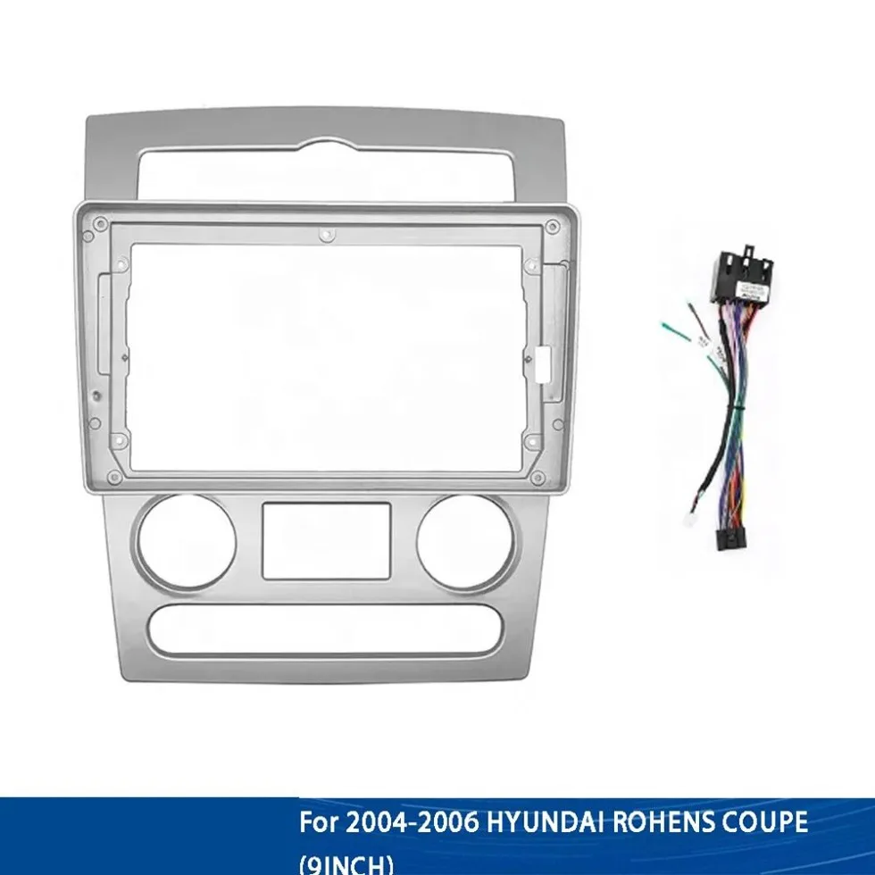 

Автомобильный радиоприемник для 2004-2006 HYUNDAI ROHENS COUPE (9 дюймов), облицовка Android, GPS, MP5, стереопроигрыватель, 2 Din, головное устройство, панель приборной панели, рамка, отделка