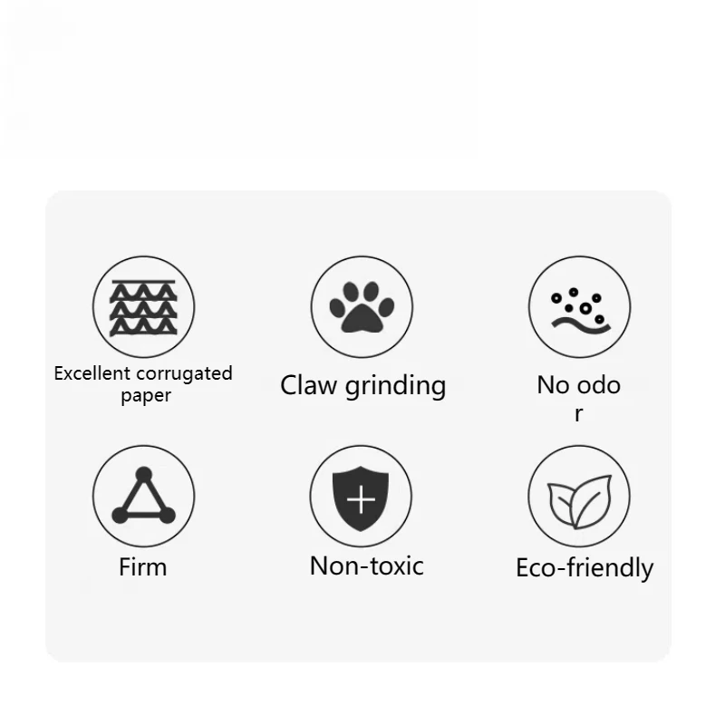 Description Picture 3 of itemCat Bed Scratching Pads Cardboard Scratch Lounge Sofa Bed Cat Scratcher Mat