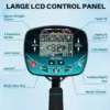 2025 New Underground Metal Detector Gold LCD Search Target ID Max Depth Treasure Hunting PinPointer Waterproof Locate Model 2